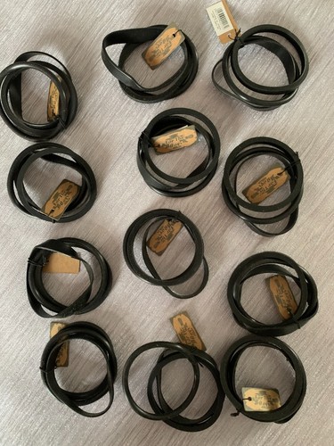 Packs black gummy bands - packs, of