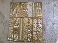 Craft Room Clearout - 12 Partial Christmas Peel Off Sheets - See Photos