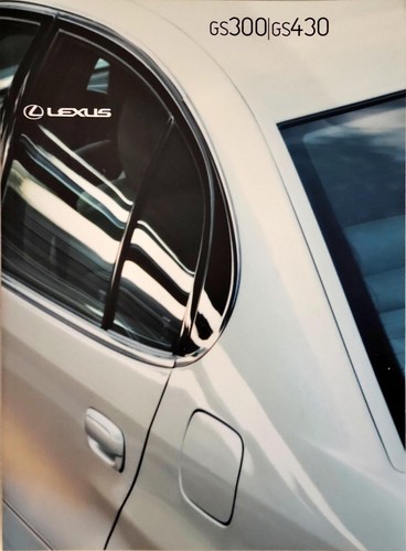 Lexus gs300 gs430 brochure - lexus,