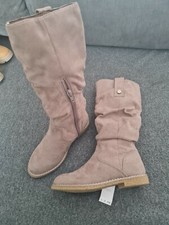 Next Brand New Girl slouch high knees boots rrp£36