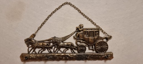 Vintage brass horse - brass,