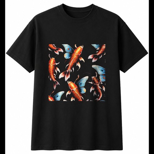 Koi butterfly sunbeams - koi,