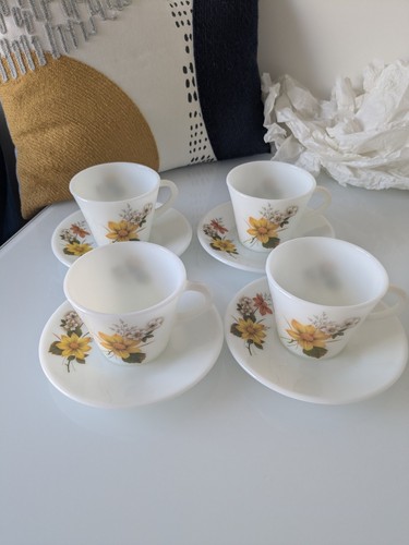 Jaj pyrex glass floral tea - glass,