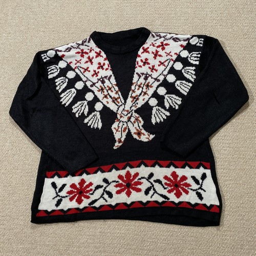 Vintage pattern jumper womens - jumper,