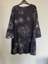 Ladies size 14 M&S COLLECTION floral print patterned tunic top
