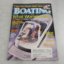 Boating Magazine May 2003 Rybovich 60 Tiara 4400 Regal 3560 Four Winns 288