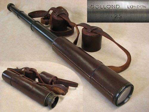 Dollond draw field telescope - draw,