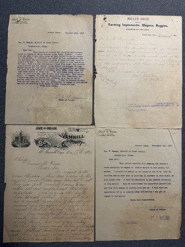 1890s murderer warrant - 1890s,