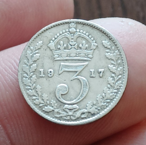 1917 king george silver - george,