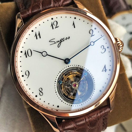 Sugess enamel dial tourbillon - sugess,