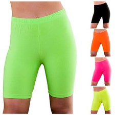 Neon Cycling Shorts 80s Fancy