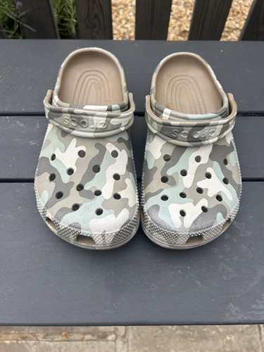 Kids camo crocs junior - kids,