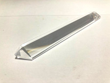 TRANSPARENT BOHEMIAN CRYSTAL PENDANT, H 125 mm, FOR CHANDELIERS