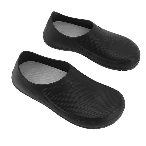 Non slip shoes black casual - black,