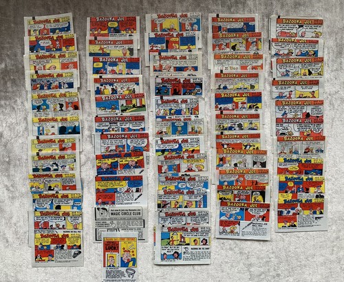Lot bazooka joe comics - lot,