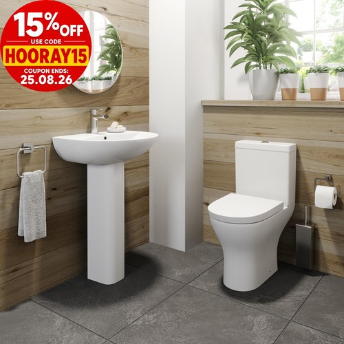 Modern bathroom cloakroom - bathroom,