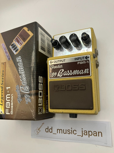Boss fbm fender 59 bassman - fbm-1, '59
