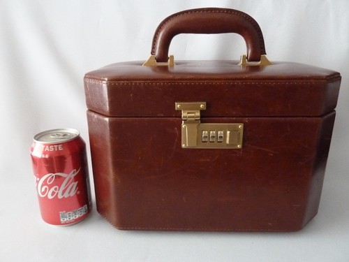 Vintage brown real leather - vintage,