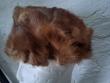 Vintage pale brown genuine
