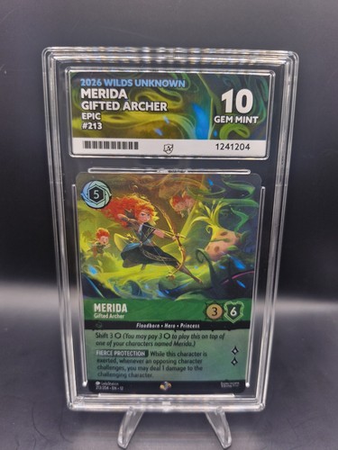 Disney lorcana merida 213 204 - disney, 213/204
