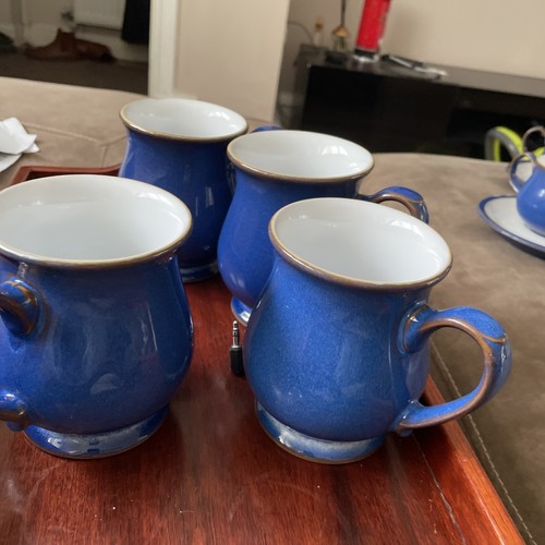 Denby imperial blue - 4x,