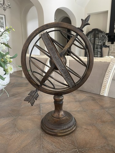 Vtg large decorative - decorative, armillary