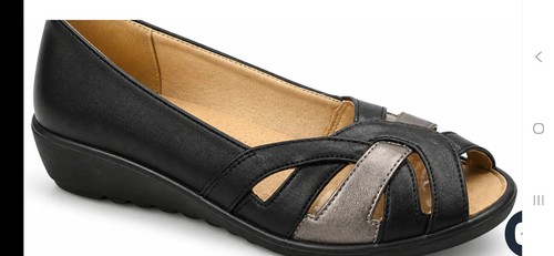 Wide ladies cushioned peep - wide,