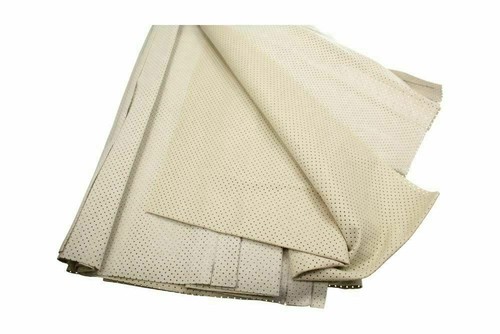 Perforated off white vinyl - perforated, off-white