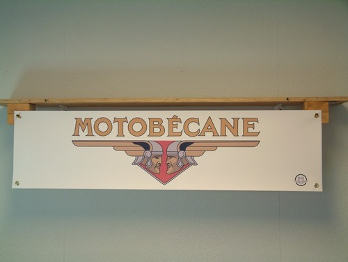 Motobecane banner bicycle - banner,