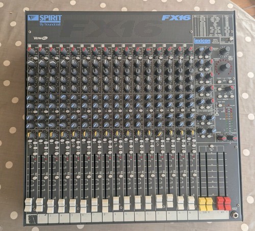 Soundcraft spirit fx16 - spirit,