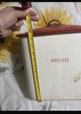 Vintage enamel tala bread bin