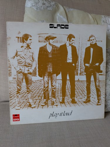 Slade play loud vinyl lp - slade,