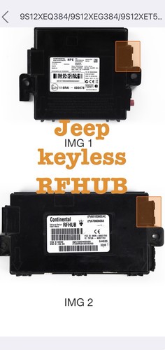 Jeep keyless rfhub ecu tcu - jeep,