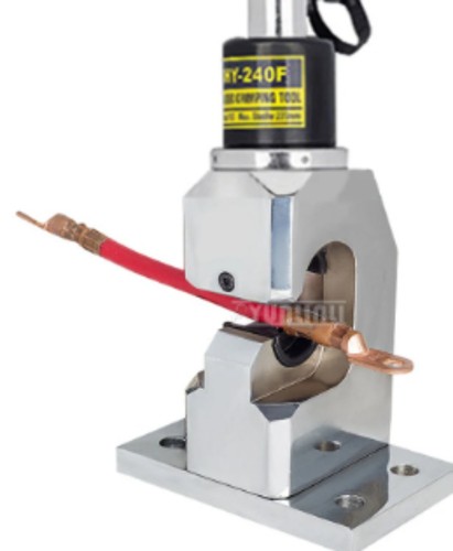 Split type crimping pliers - crimping,