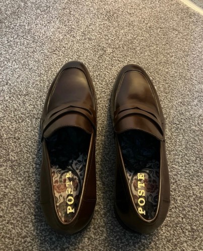 Mens poste leather - mens, shoes