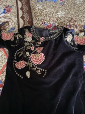 Ladies biba velvet embroidery - ladies,