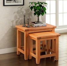 Nesting Table, Large Oak Nest