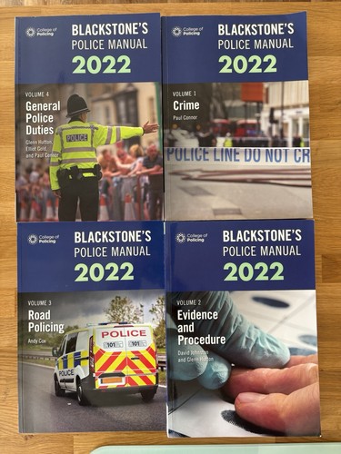 Blackstone police manuals - blackstone's,