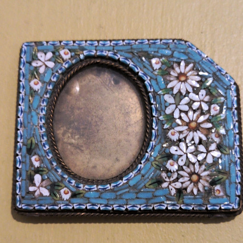 Antique italian micro mosaic - micro,
