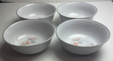 Denby Encore Sweet Pea 4 x Cereal Soup Dessert Bowls 16 cm diameter