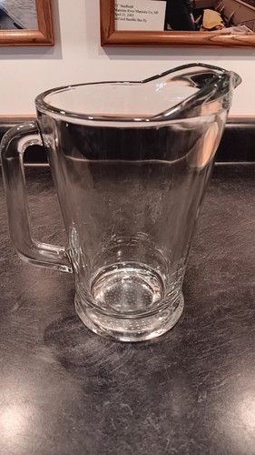 Beer pitcher clear glass - beer,
