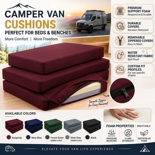 Cut size camper van - to,