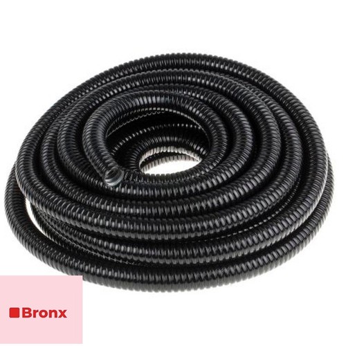 Black pvc covered steel - black,