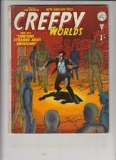 CREEPY WORLDS #96 VG+ ALAN