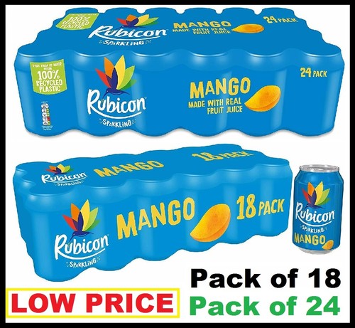 Rubicon sparkling mango fizzy - rubicon,