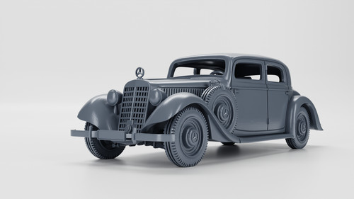 Mercedes 320 staff car - staff,