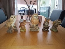 Vintage owl collection