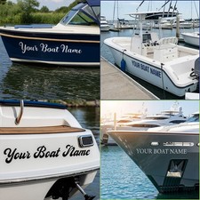 PERSONALISED BOAT NAME STICKER