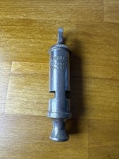 ACME City Whistle Patent 5727 Brass Police Service Original Antique Collectible