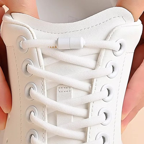 Tie elastic shoe laces for - tie,